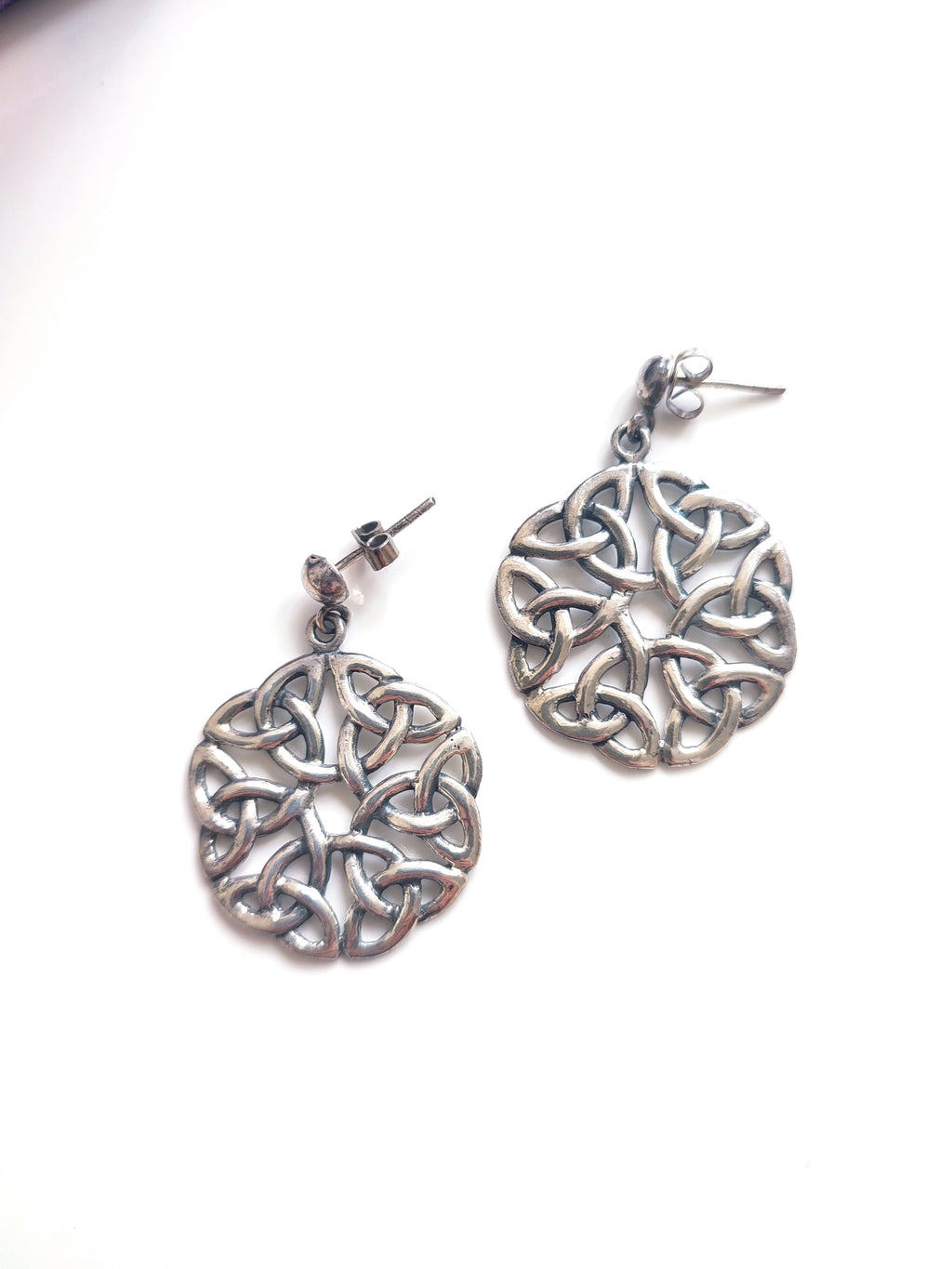 Celtic Silver earrings