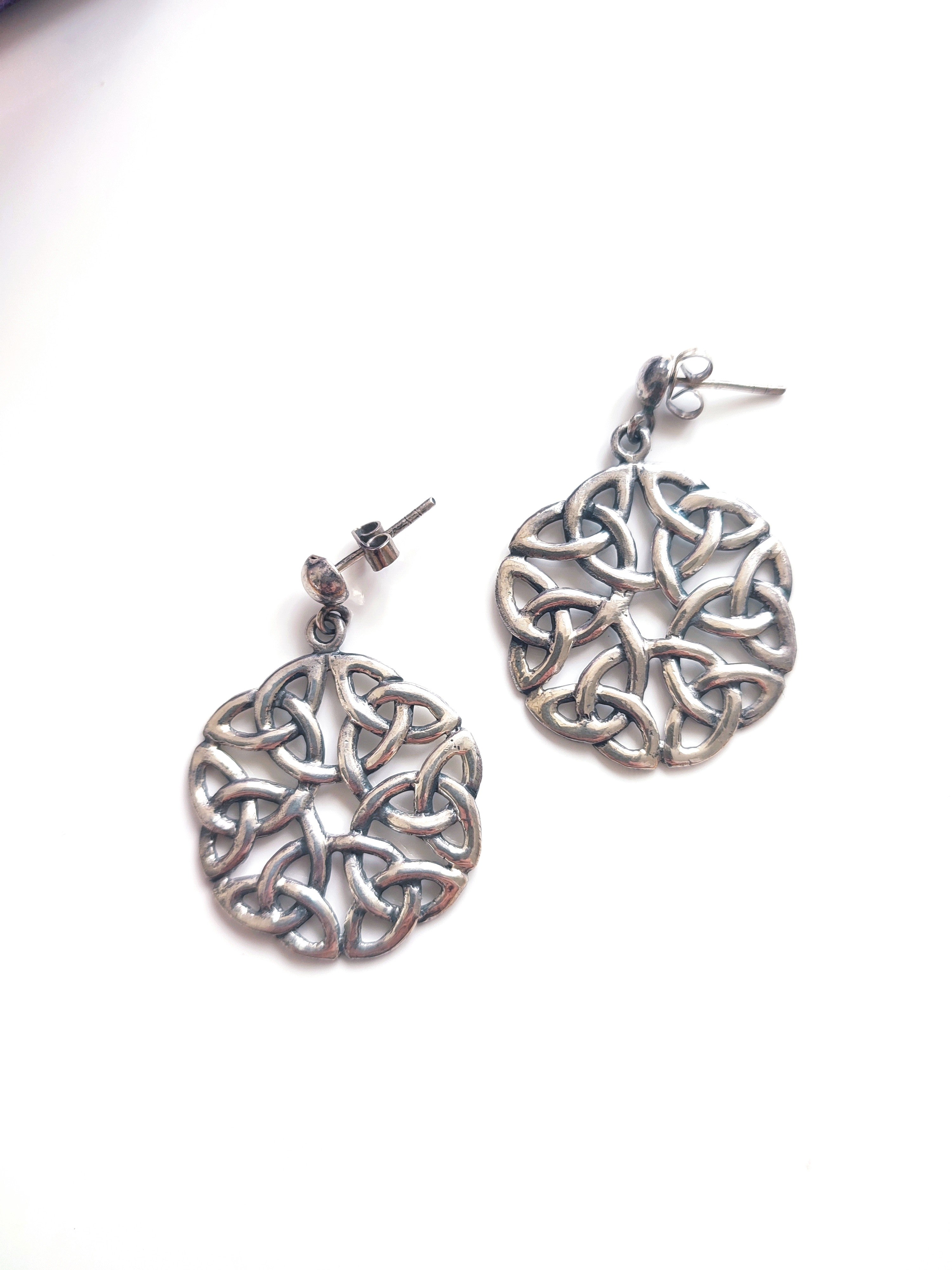 Celtic Silver earrings