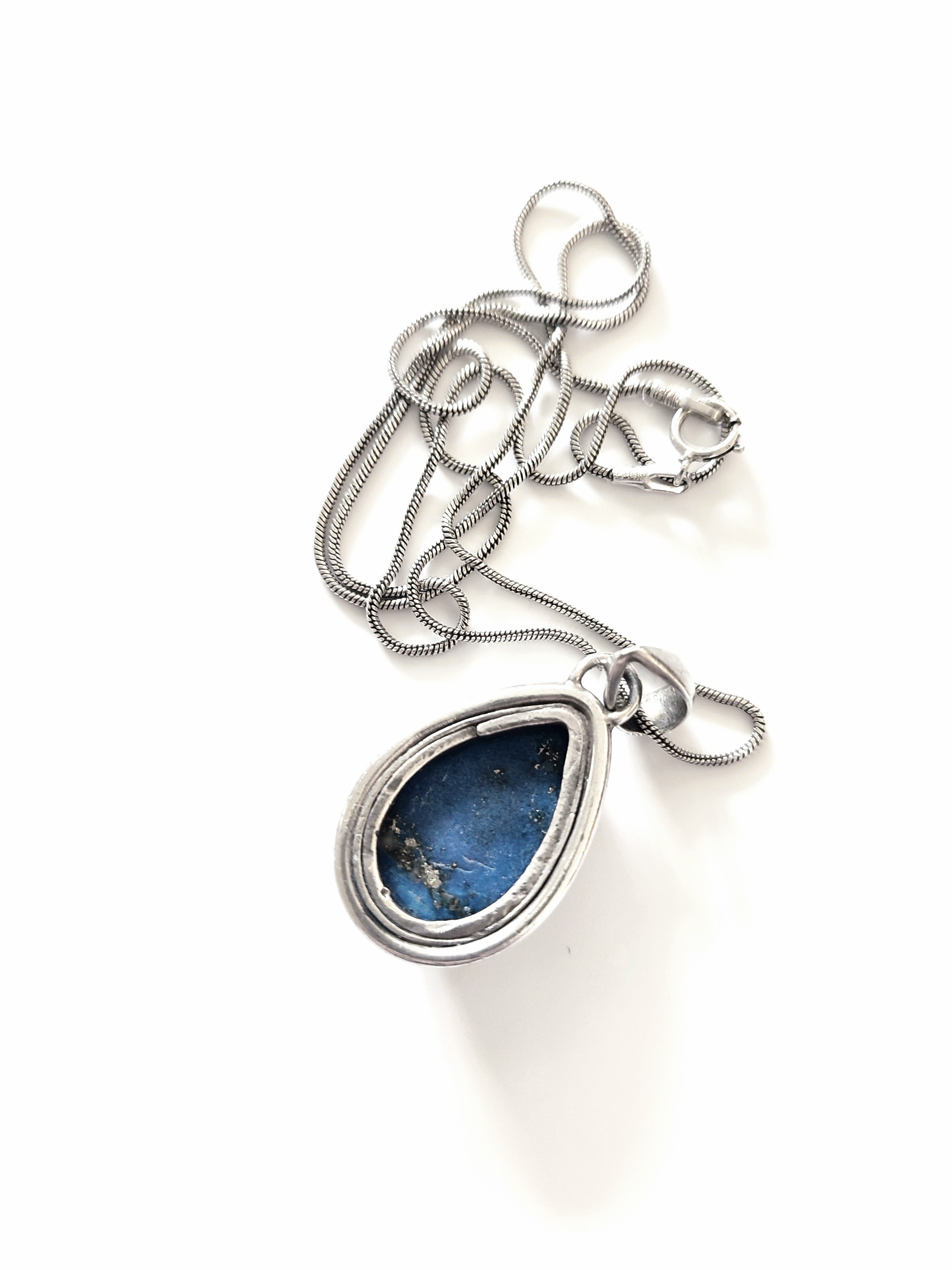 Lapis Azulli blue necklace