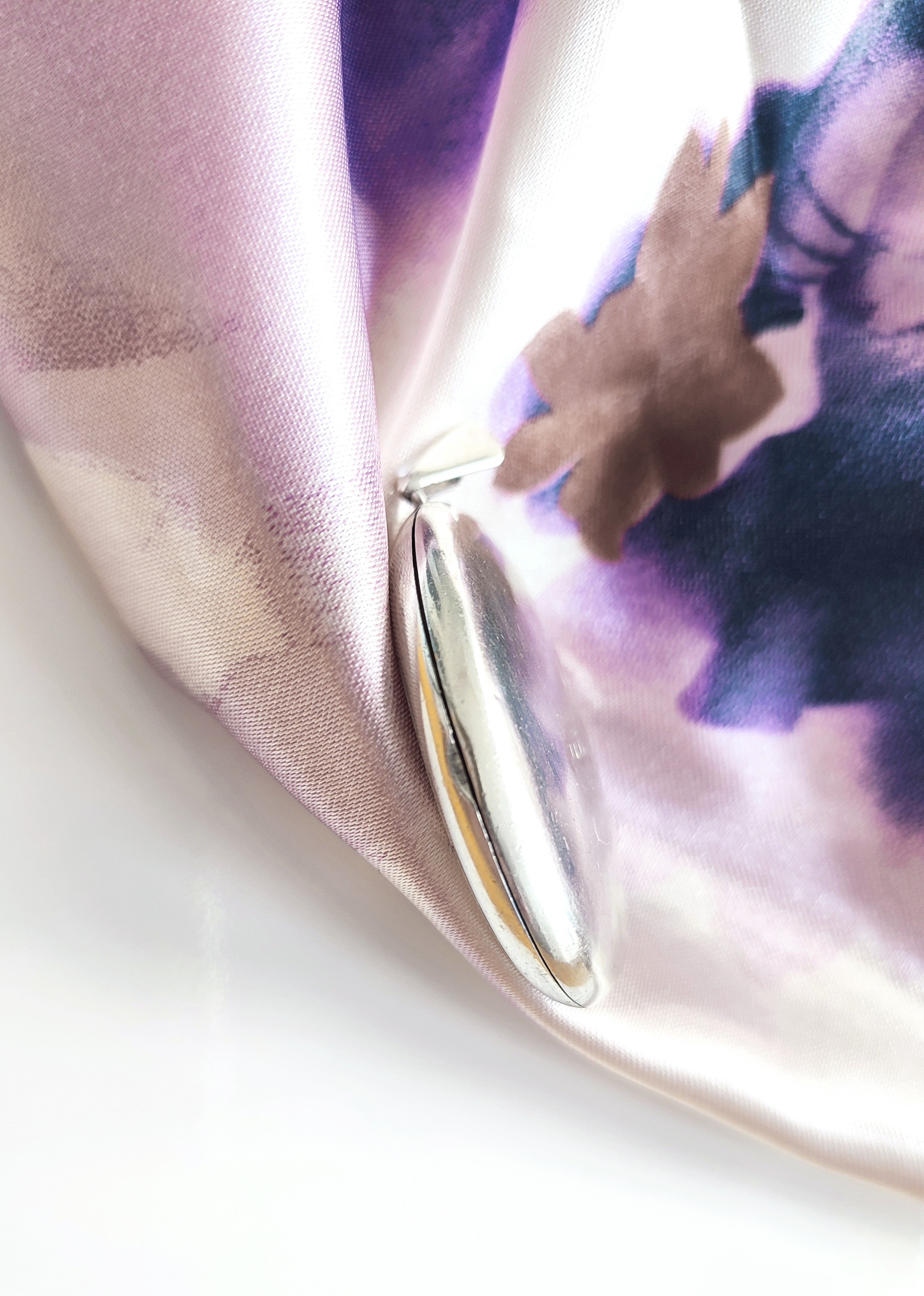 Vintage silver photo locket Birmingham Swan 1979