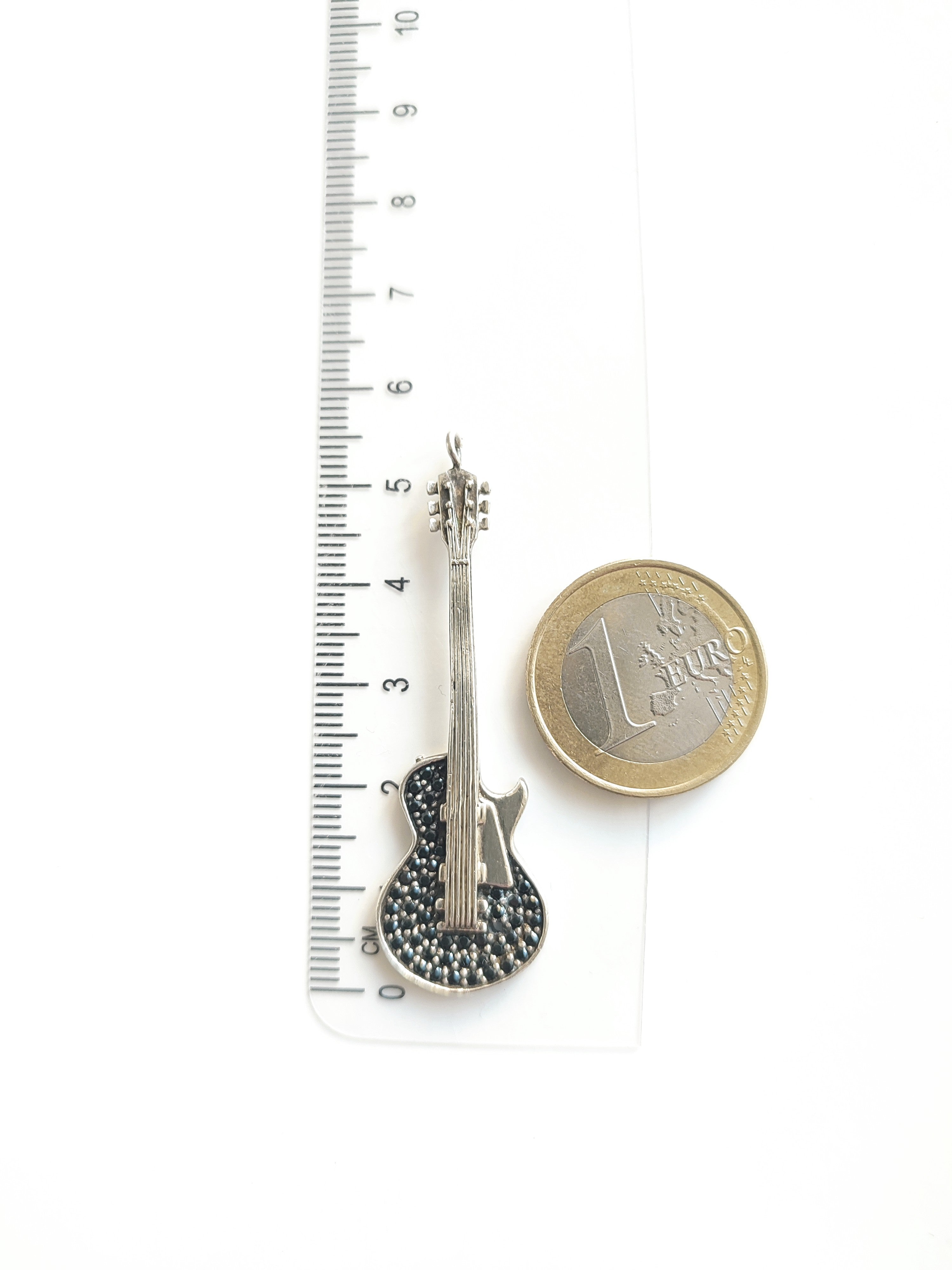 Thomas Sabo Silver Guitar Pendant