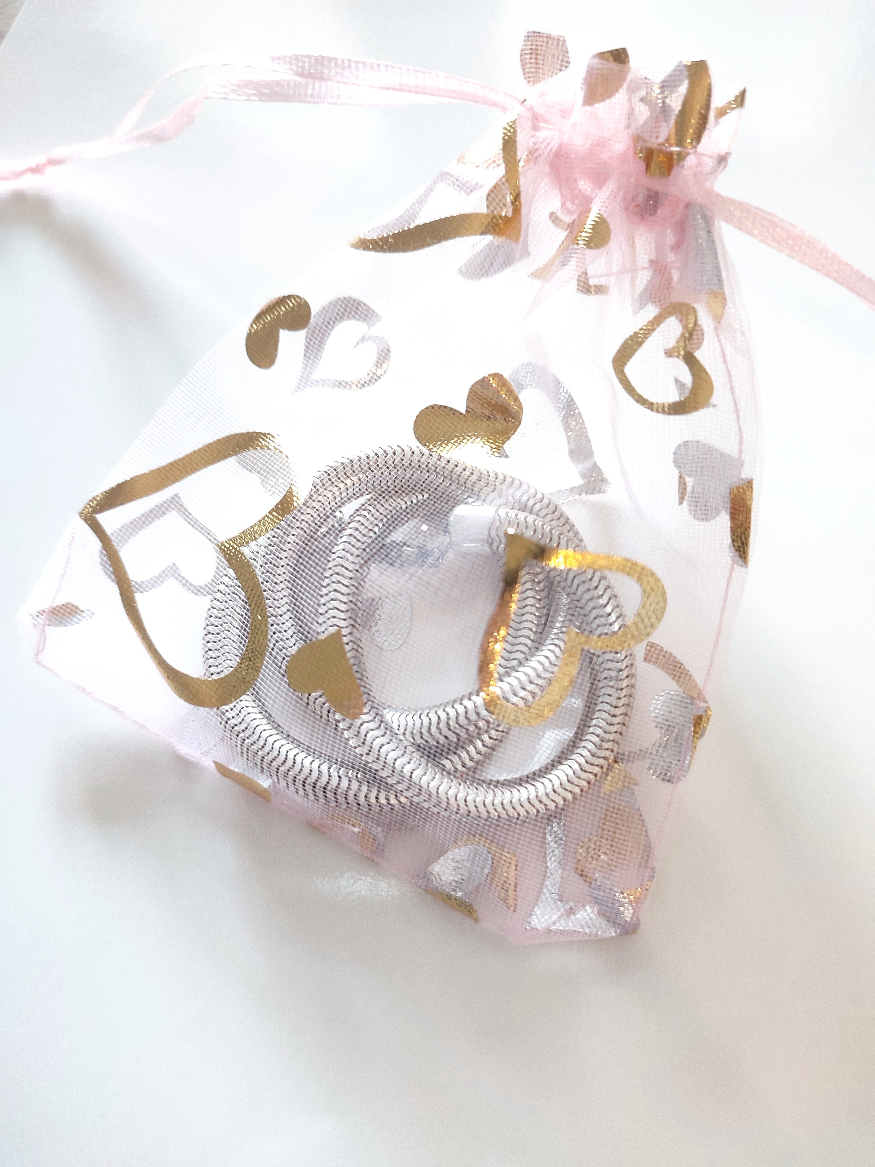 Silver coloured snakebone necklace